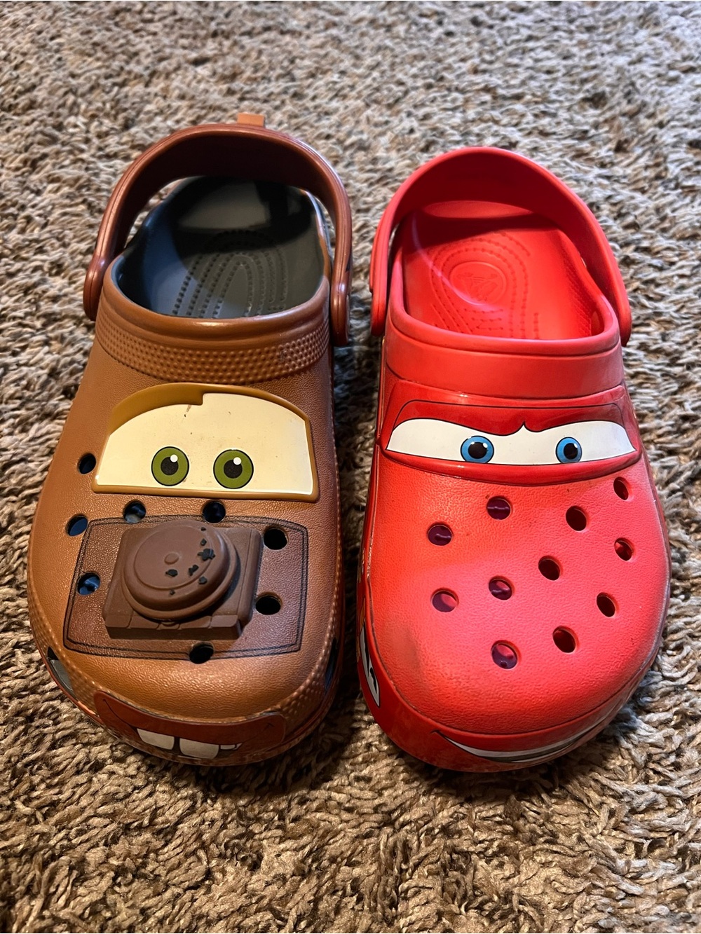 CROCS Sandals - Lightning & Tow Mater Style